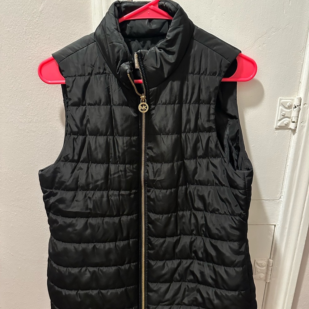 Black Puffer Vest